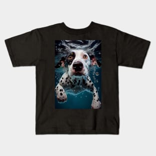 Dogs in Water #5 Kids T-Shirt